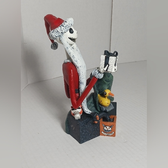 Disney The Nightmare Before Christmas Santa Jack Bust Resin NECA Halloween Decor - Picture 2 of 9